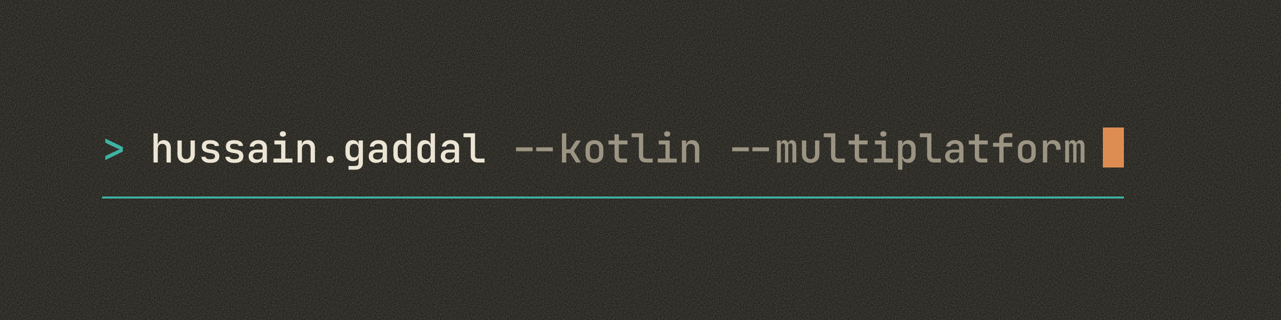 Hussain Gaddal — Android · Kotlin Multiplatform